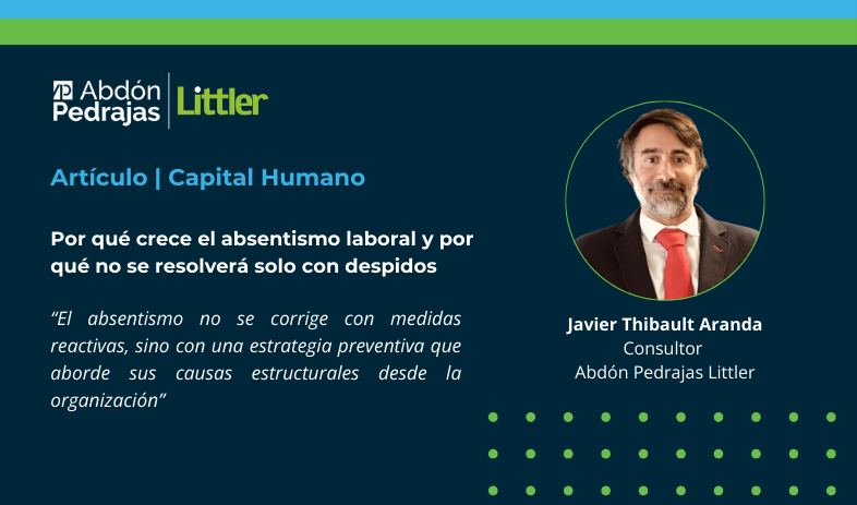 Art&iacute;culo APL | Por qu&eacute; crece el absentismo laboral y por qu&eacute; no se resolver&aacute; solo con despidos