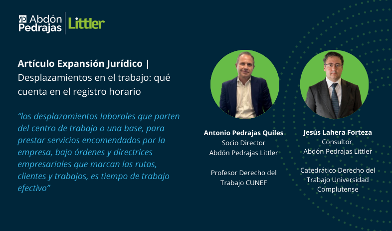 Desplazamientos en el trabajo: qu&eacute; cuenta en el registro horario