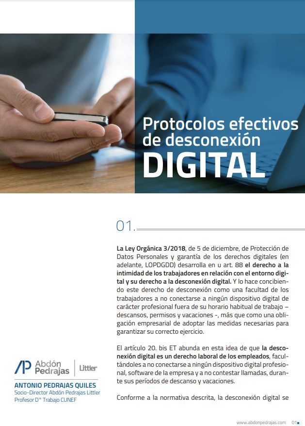Protocolos efectivos de desconexión digital