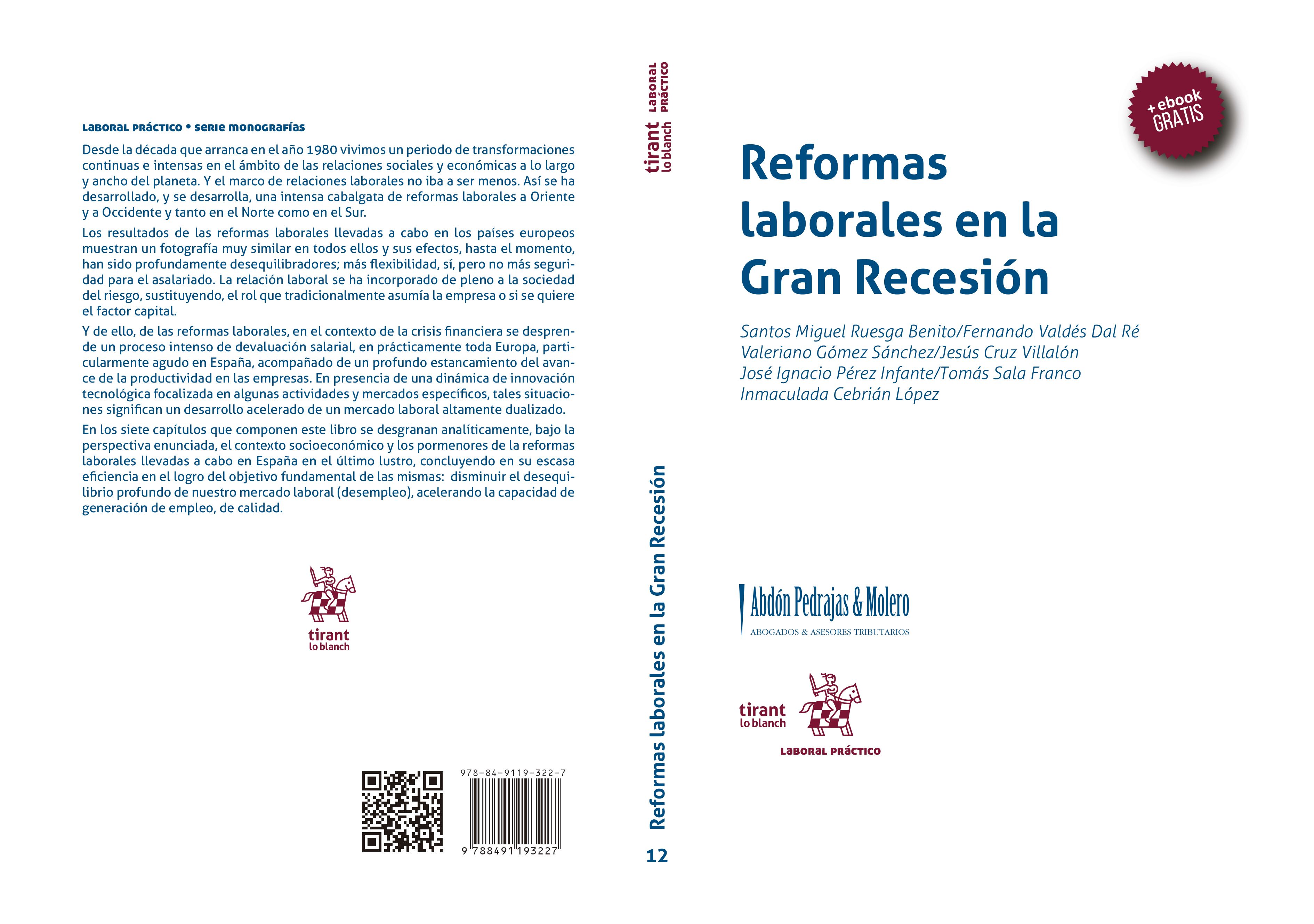 Nueva Monografía "Colección Laboral Práctico" - Reformas Laborales en la Gran Recesión