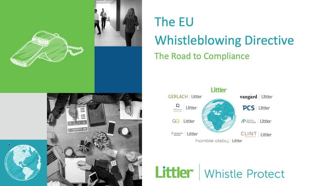 WEBINAR - 18-05-21 - ¿QUÉ ES Y CÓMO SE REGULA LA DIRECTIVA UE 2019/1937 "WHISTLEBLOWING" O DE CANAL DE DENUNCIA INTERNA?