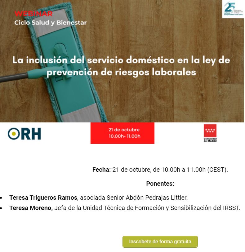 Novedades normativas sobre las condiciones de trabajo y de Seguridad Social de las personas trabajadoras al servicio del hogar